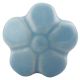 Turquoise Flower Ceramic Dresser Knob Online